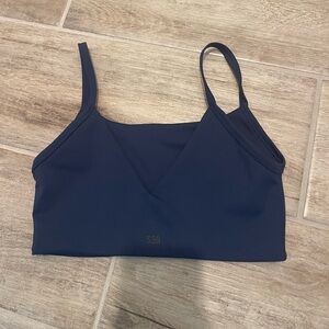 Splits59 navy blue sports bra